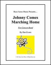 Johnny Comes Marching Home Concert Band sheet music cover